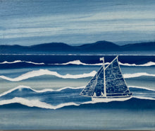 Load image into Gallery viewer, Original Cyanotype 'Journey of the Ocean'