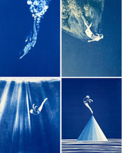 將圖片載入圖庫檢視器 Cyanotype Calendar - A year of Free~Spirited Swimming.