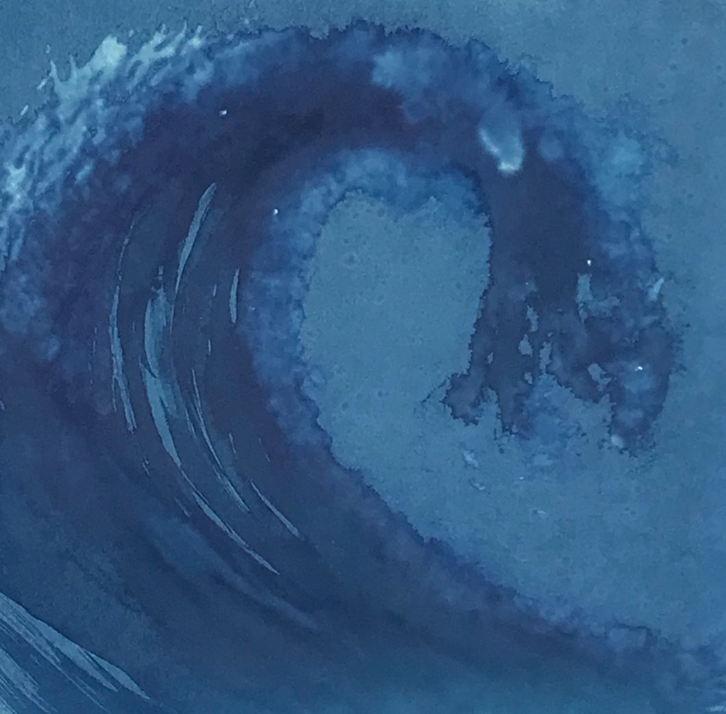 Cyanotype Wave #1